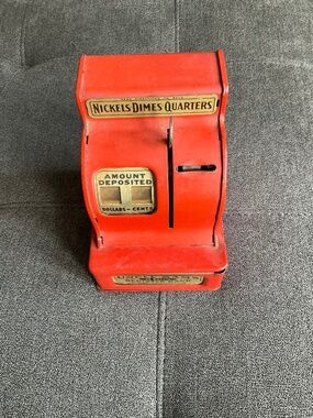 Vintage Uncle Sam's 3 Coin Register Bank